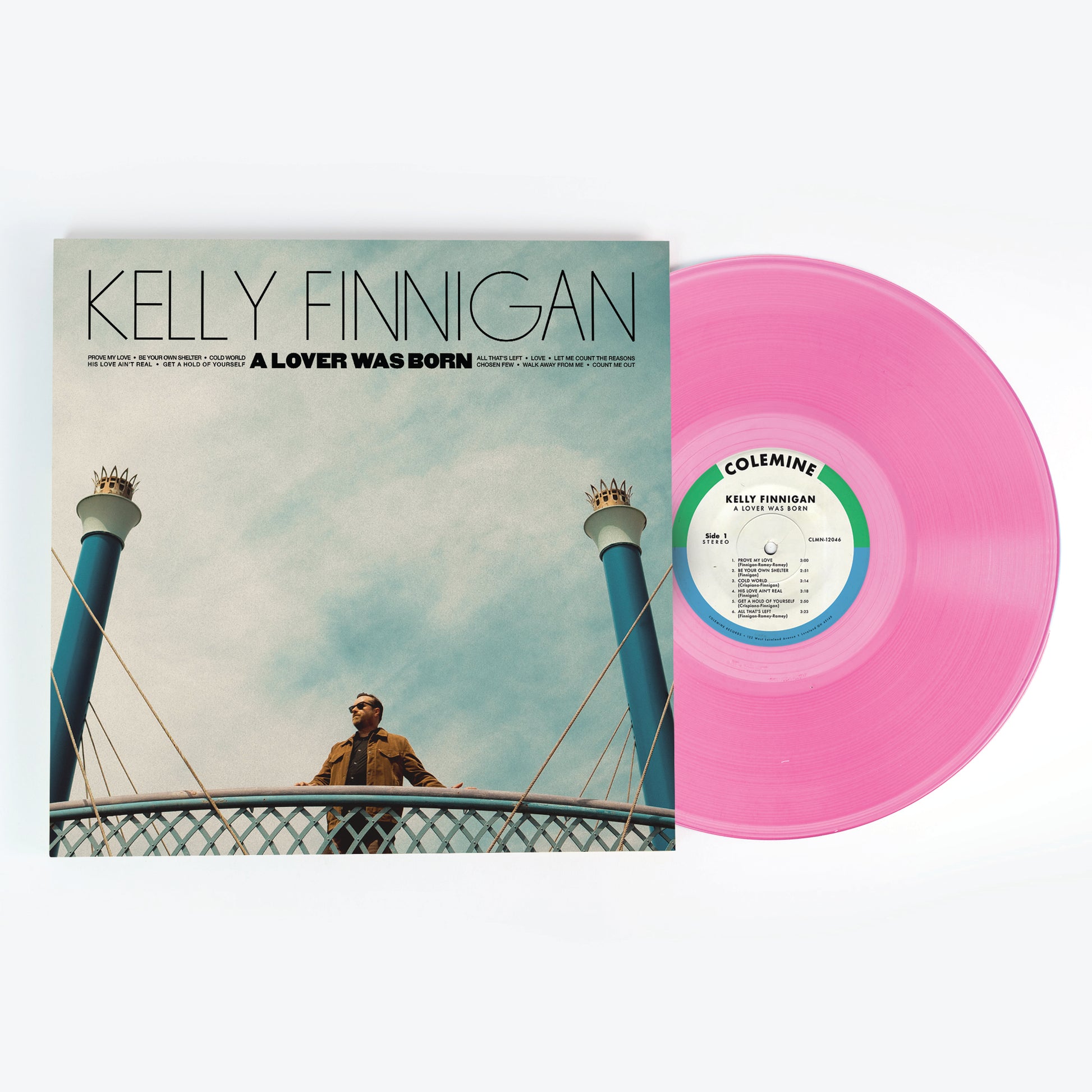 Kelly Finnigan - A Lover Was Born (Autographed) [LP - Transparent Pink]