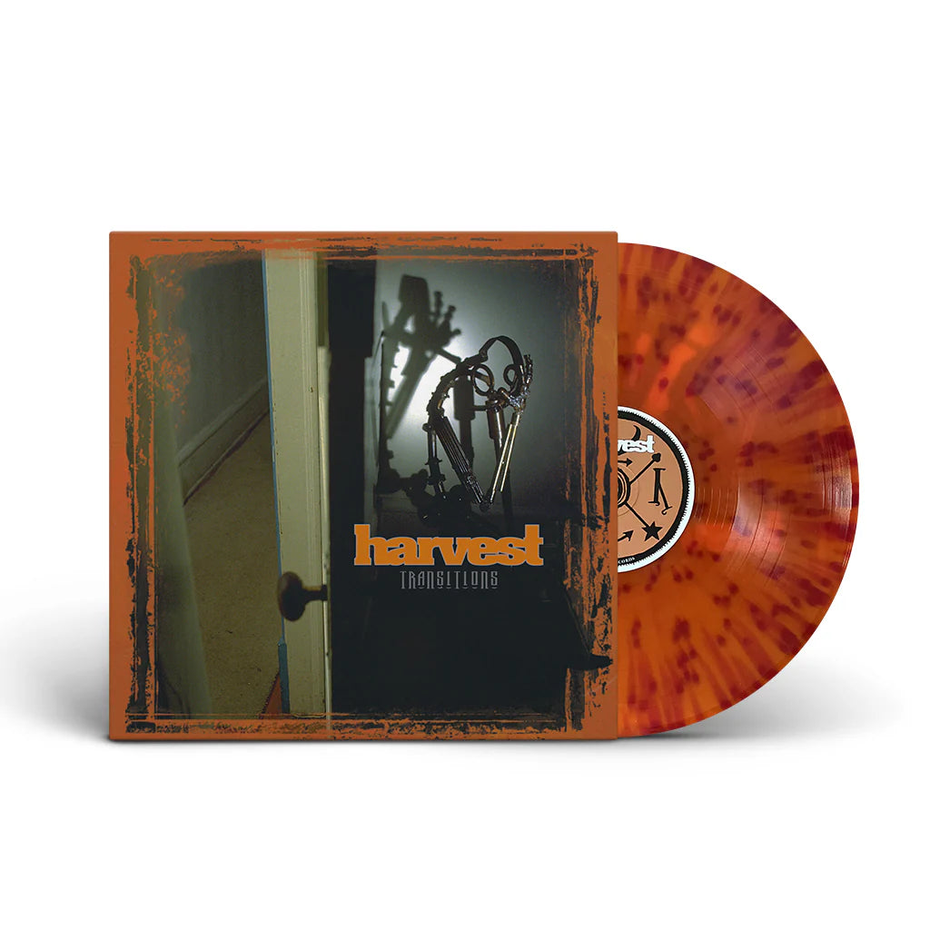 Harvest - Transitions [LP - Orange w/ Red Splatter]