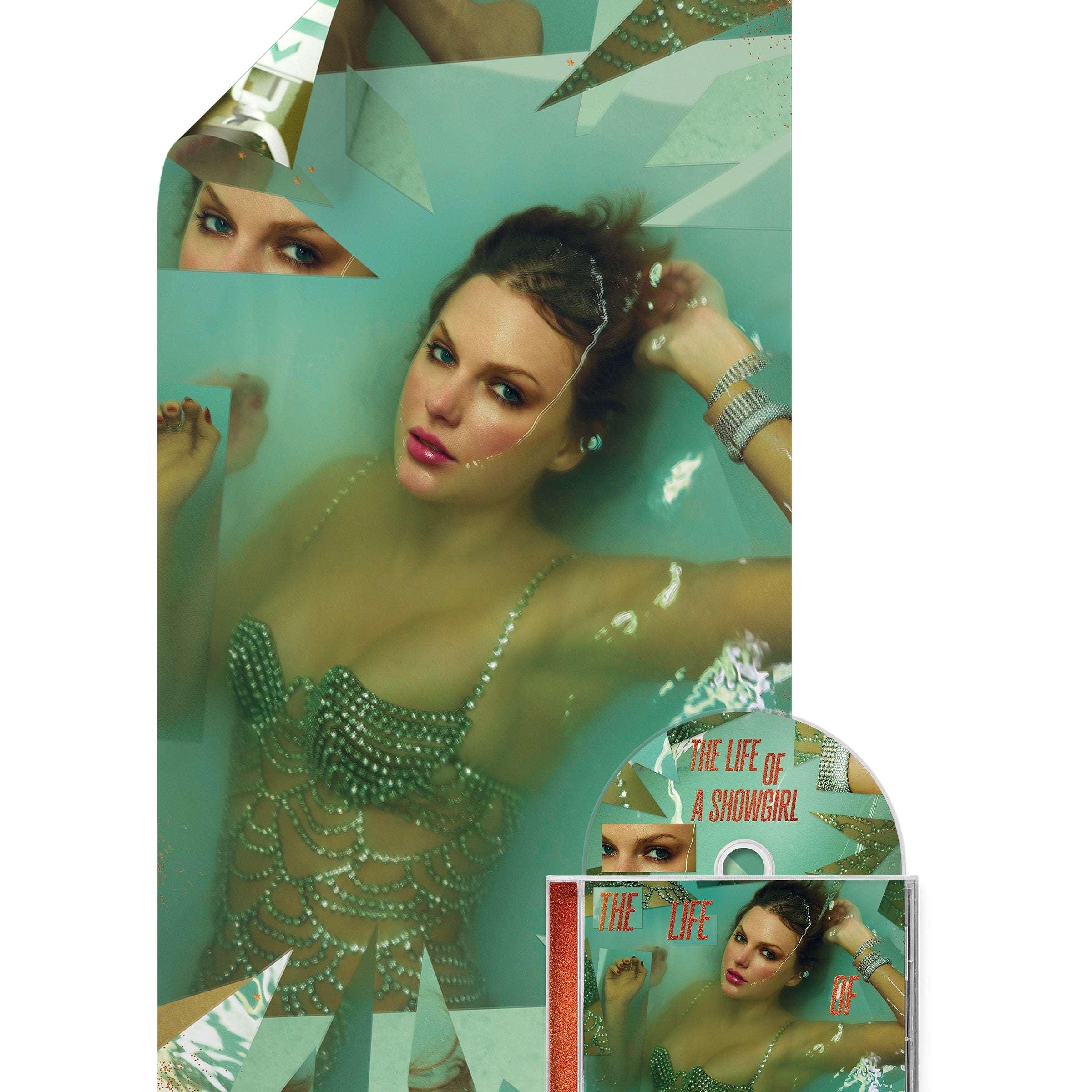 Taylor Swift - The Life Of A Showgirl [CD - Sweat and Vanilla Perfume CD with Poster]