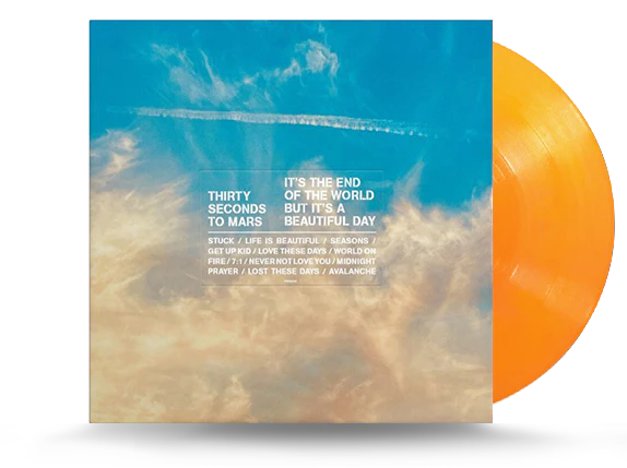 Thirty Seconds To Mars - It's The End Of The World But It's A Beautiful Day [LP - Tangerine]