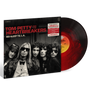 Tom Petty and The Heartbreakers vinyl record album shown with the front cover, a red translucent record partially pulled out, and a white sticker on a black background.
