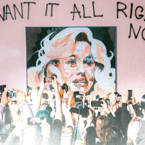 Grouplove - I Want It All Right Now [LP - Baby Pink & White]