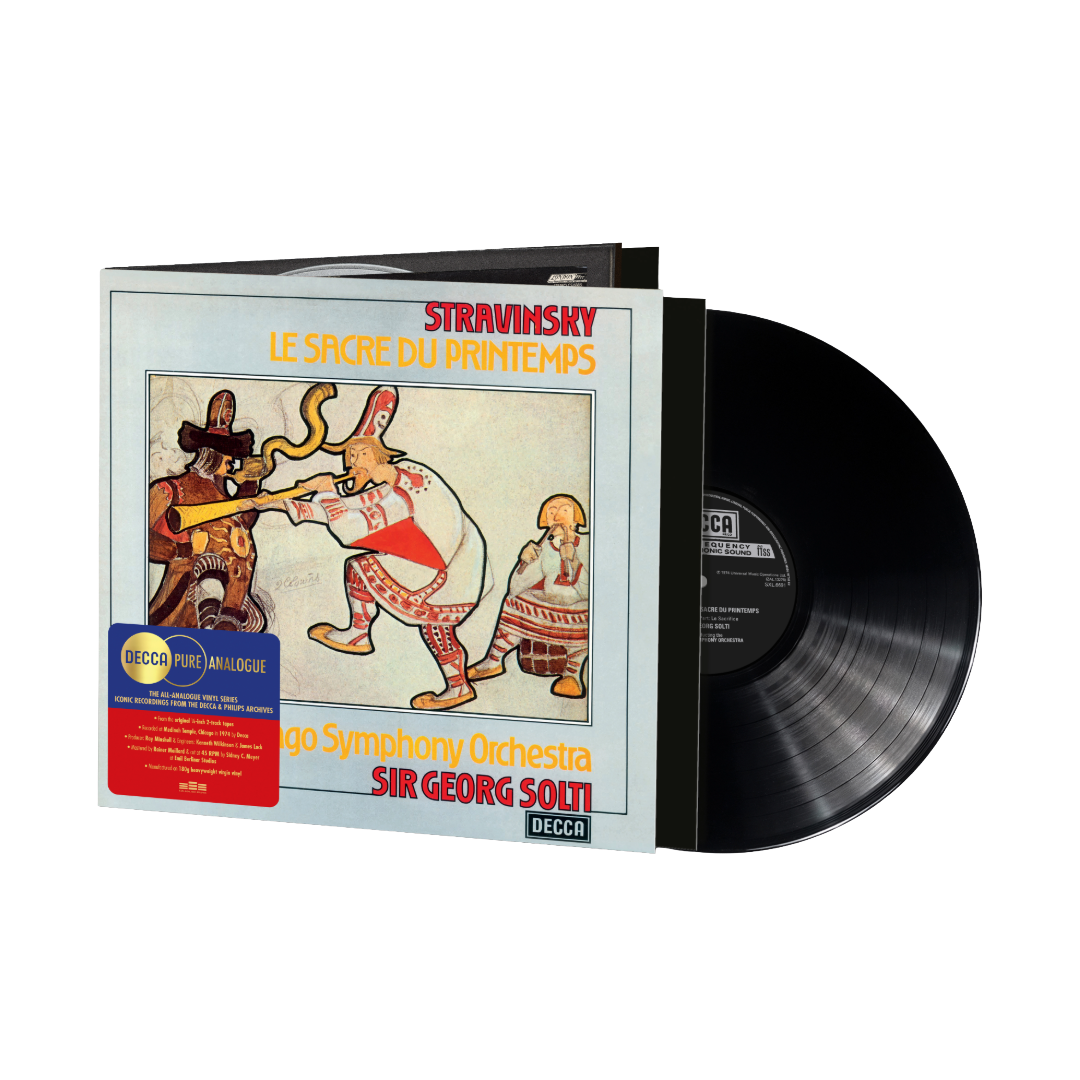 Stravinsky / Chigaco Orchestra / George Solti - Stravinsky: Le Sacre Du Printemps (Decca Pure) [LP]