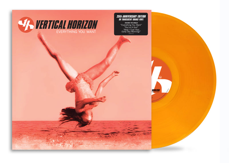 Vertical Horizon - Everything You Want (25th Anniversary) [LP - Translucent Orange]