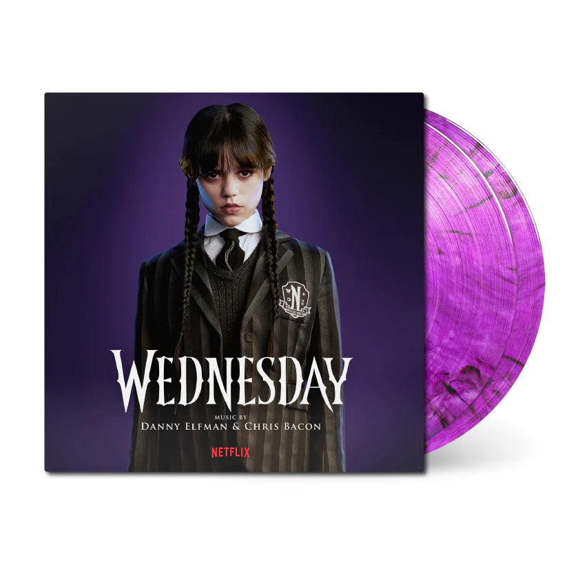 Danny Elfman & Chris Bacon - Wednesday [2xLP - Purple/Black]