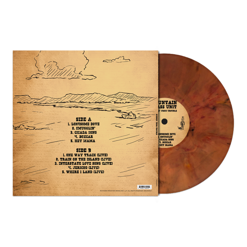 Mountain Grass Unit - Runnin' From Trouble [LP - Color]