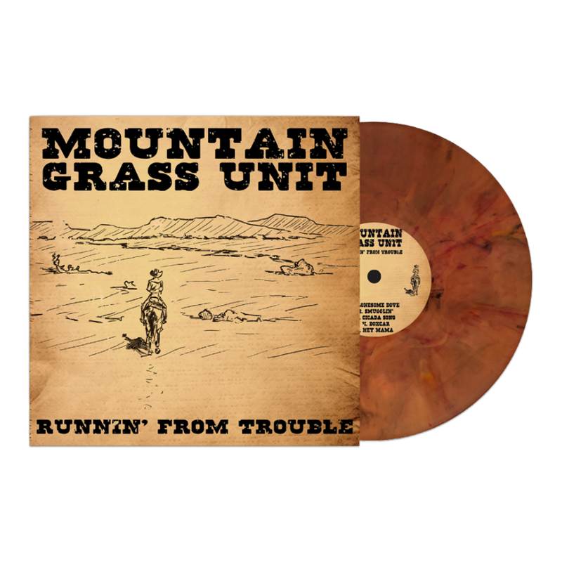Mountain Grass Unit - Runnin' From Trouble [LP - Color]