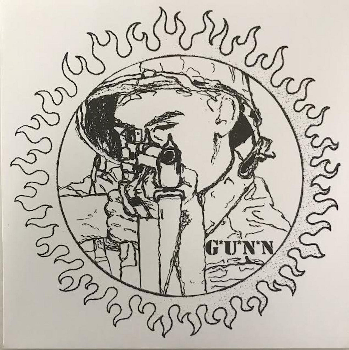GUNN -  Peace Love & Heavy Weaponry [7" - Red]