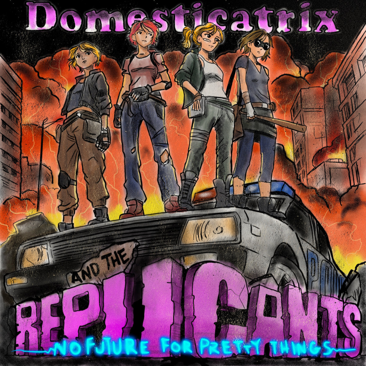 Domesticatrix & The Replicants - No Future For Pretty Things [Cassette]