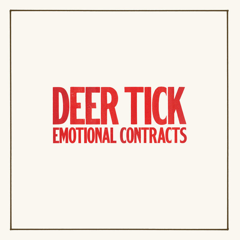 Deer Tick - Emotional Contracts [LP - Red & Black Blob]