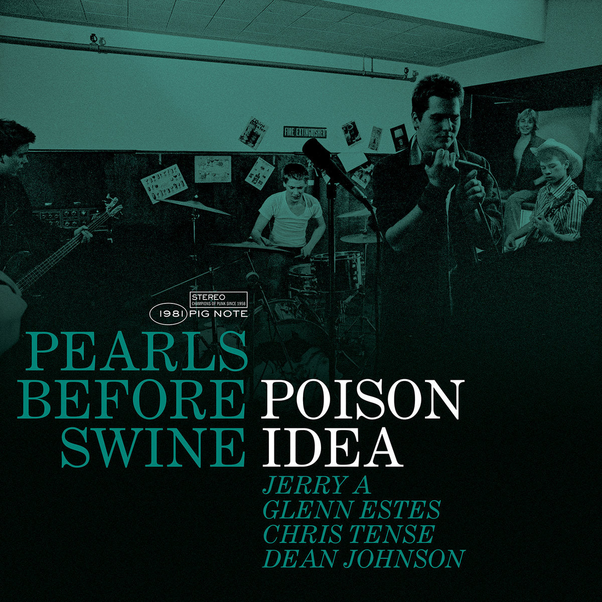 Poison Idea - Pearls Before Swine: The Early Years Volume 2 [LP - Green]