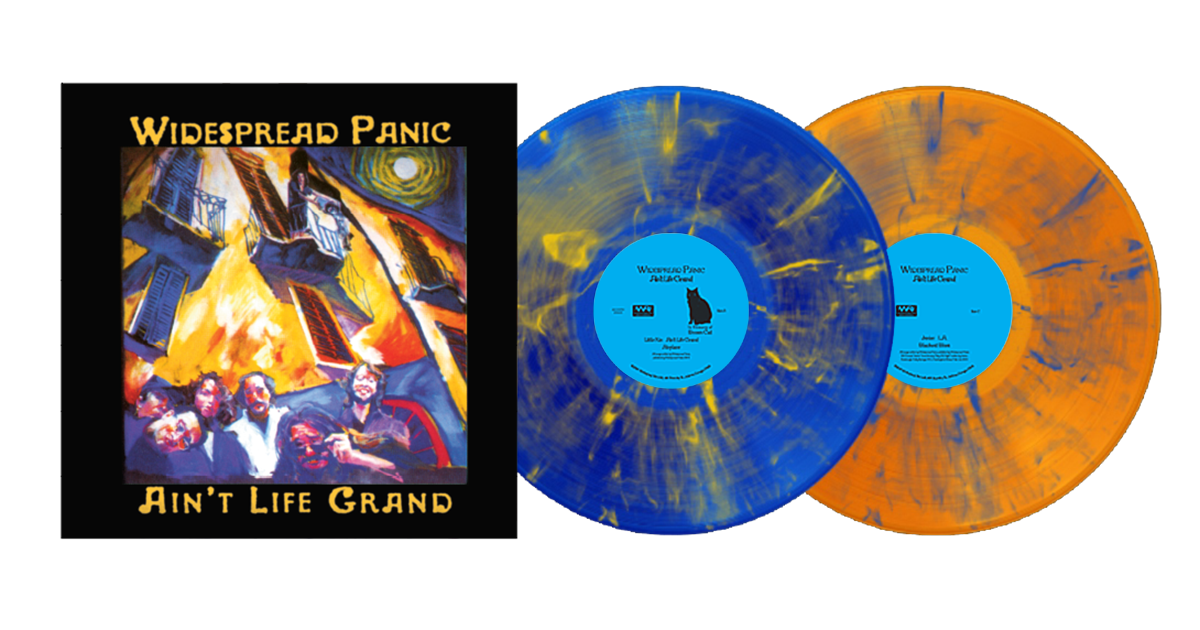 Widespread Panic - Ain't Life Grand [2xLP - Blue/Yellow & Orange/Blue Swirl]
