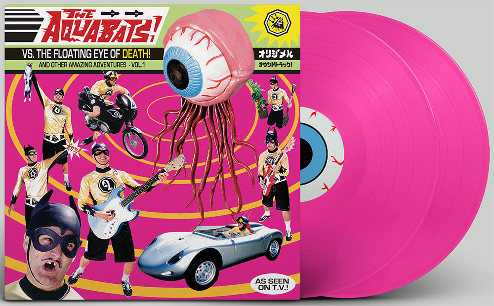 Aquabats, The - Vs. The Floating Eye Of Death! [2xLP - Floating Eye Fleshy Pink]