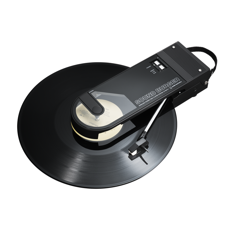 Audio Technica AT-SB727 (Sound Burger) [Turntable - Black]