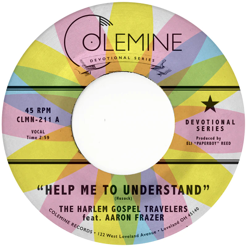 Aaron Frazer & The Harlem Gospel Travelers - Help Me To Understand/Look Up! [7"]
