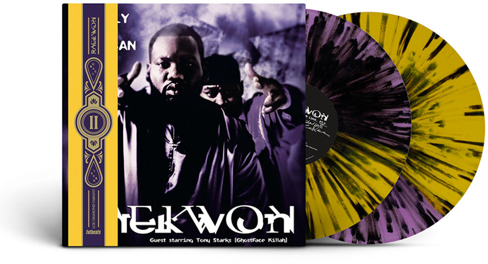 Raekwon - Only Built 4 Cuban Linx Part... Part. II (Lou Diamond Edition)  [2xLP - Purple/Yellow Splatter]