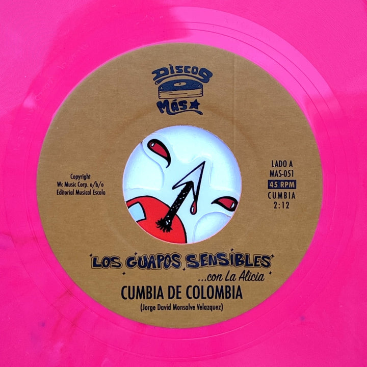 Los Guapos Sensibles - Cumbia de Colombia / Fade Into You [7"]