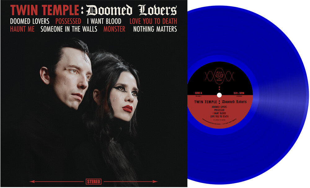 Twin Temple - Doomed Lovers [LP - Blue]