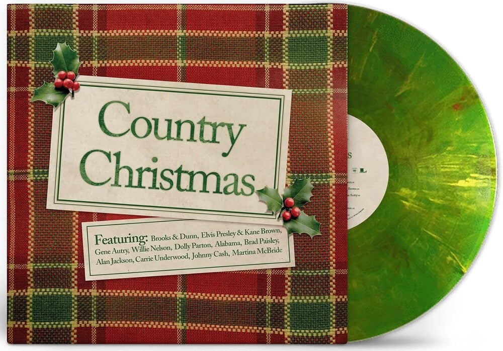 Various Artists - Country Christmas [LP - Christmas Tree Green]