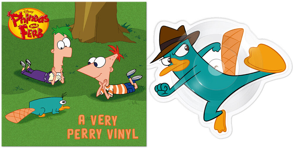 Phineas and Ferb - Perry the Platypus: There's a Platypus Controlling Me [10" - Die-Cut]