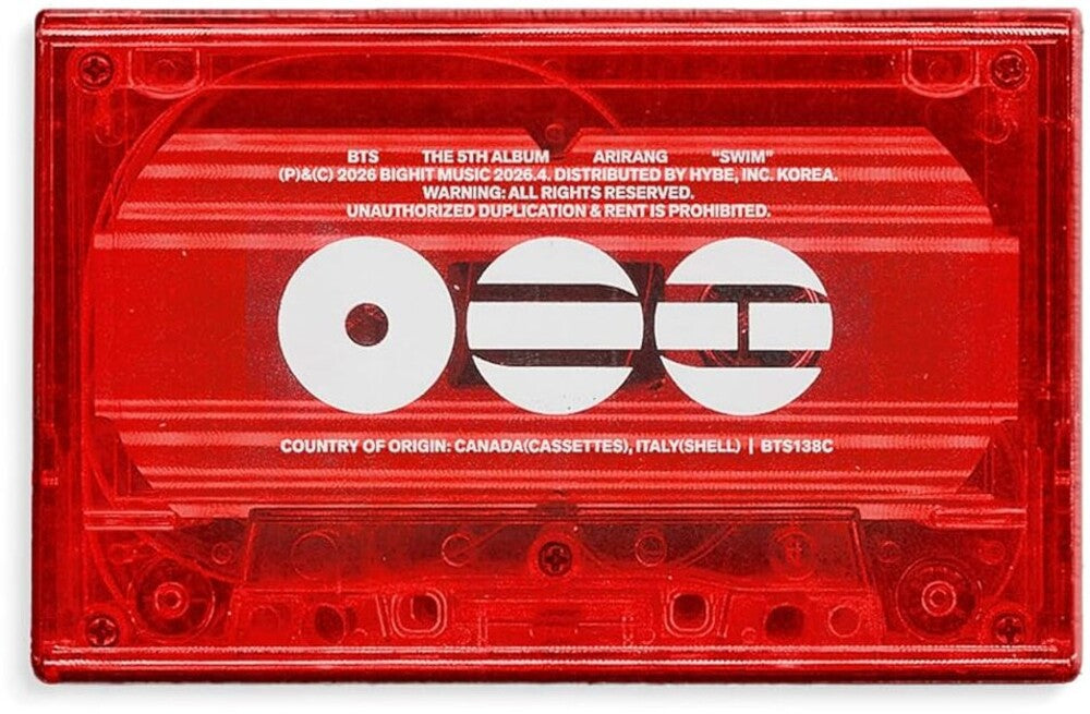 BTS - Swim [Cassette - Red]