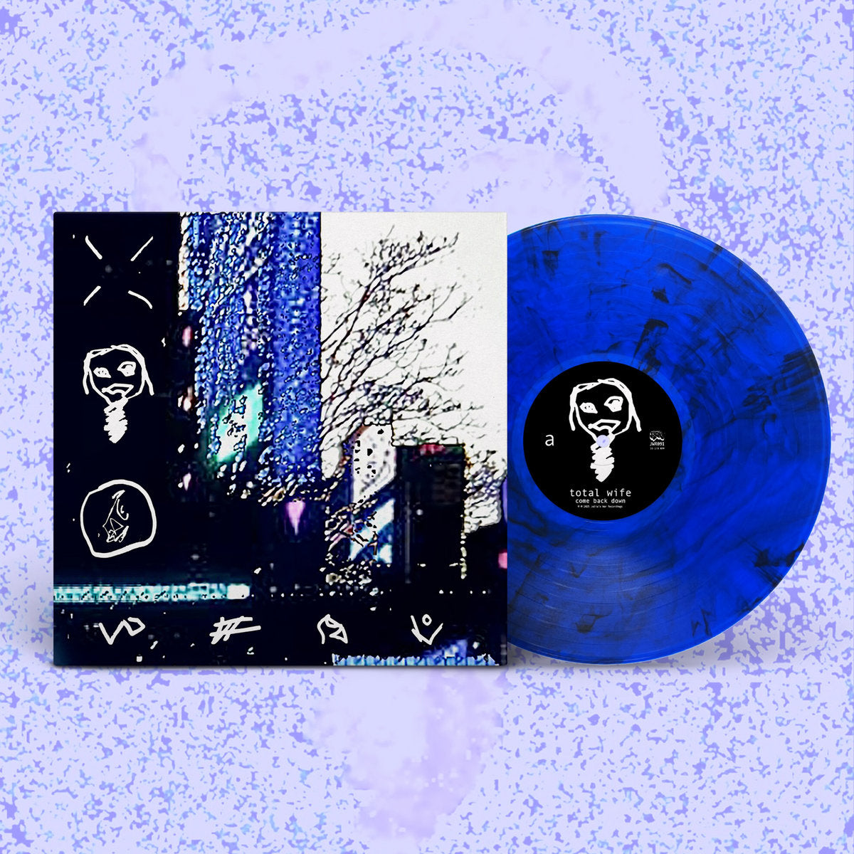 Total Wife - come back down [LP - Electric Blue]