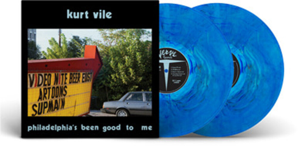 Kurt Vile - Philadelphia's Been Good To Me [2xLP - Schuylkill River Blue]
