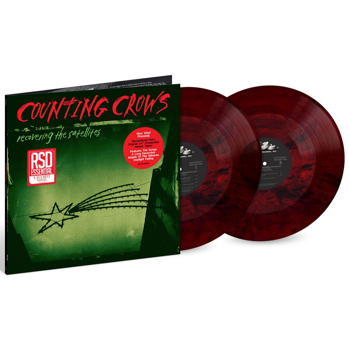 Counting Crows - Recovering The Satellites [2xLP - Lava Red] 