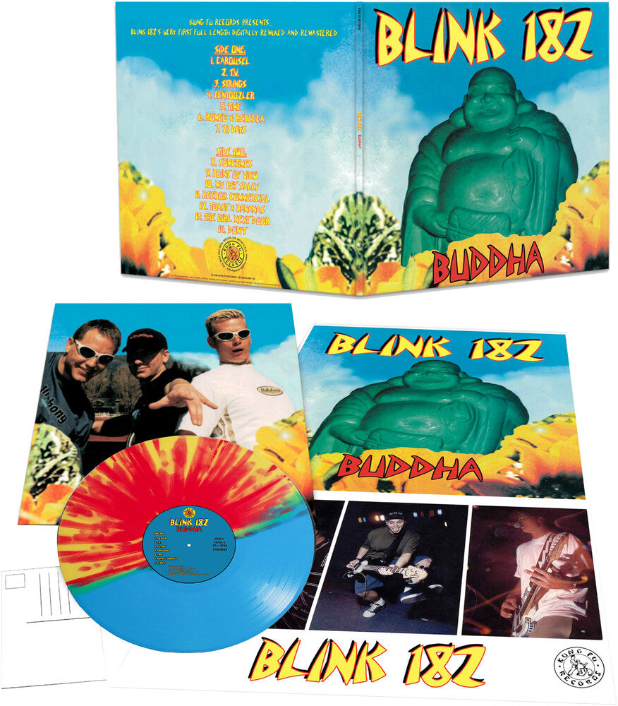 blink-182 - Buddha [LP - Blue/Red/Yellow Splatter]