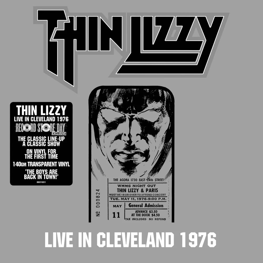 Thin Lizzy - Live in Cleveland 1976 [2xLP - Clear]