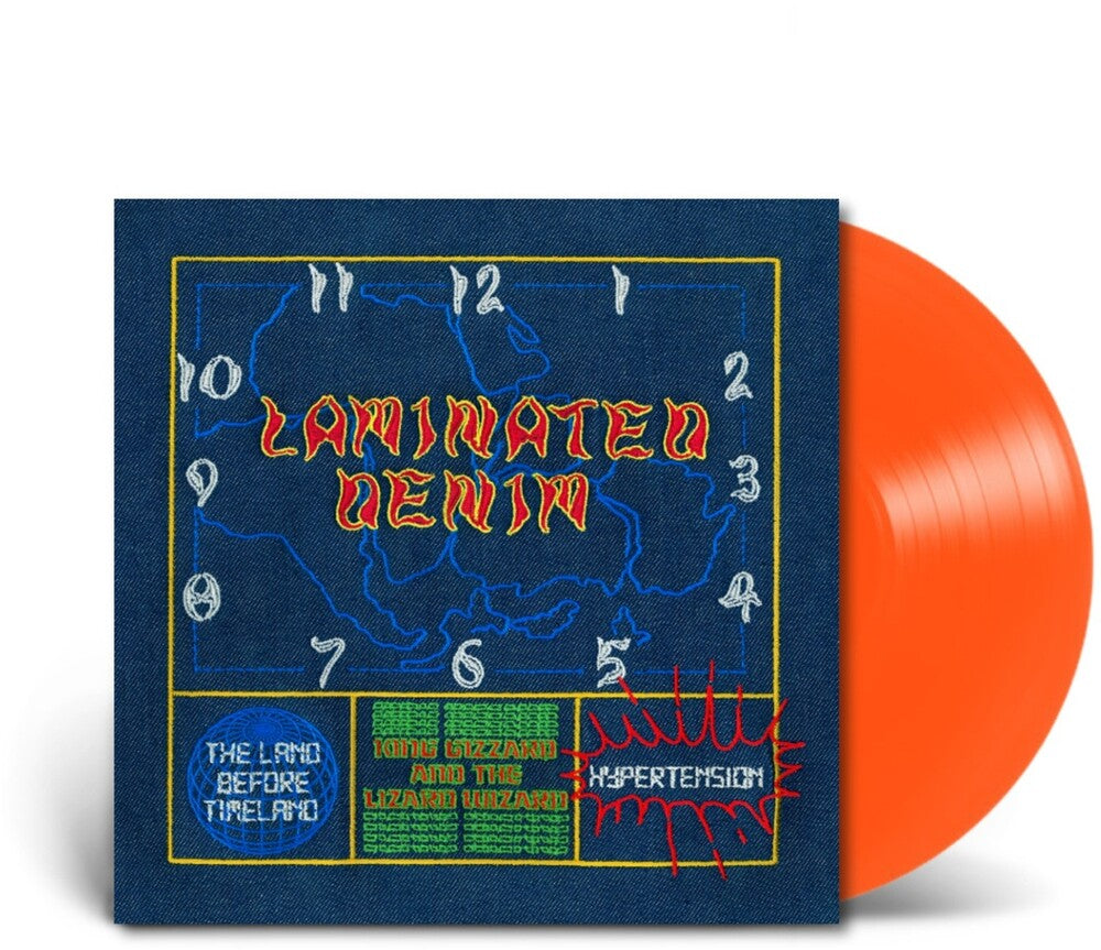 King Gizzard & The Lizard Wizard - Laminated Denim [LP - Orange Habanero]