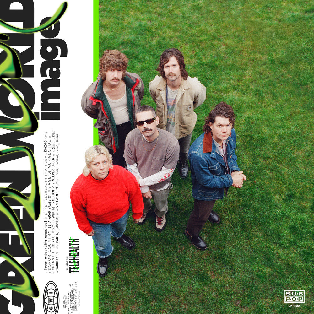 Telehealth - Green World Image [LP - Crystal Clear]