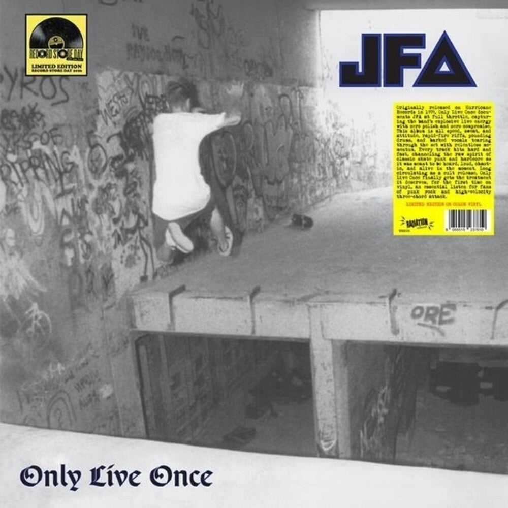 JFA - Only Live Once [LP - White]