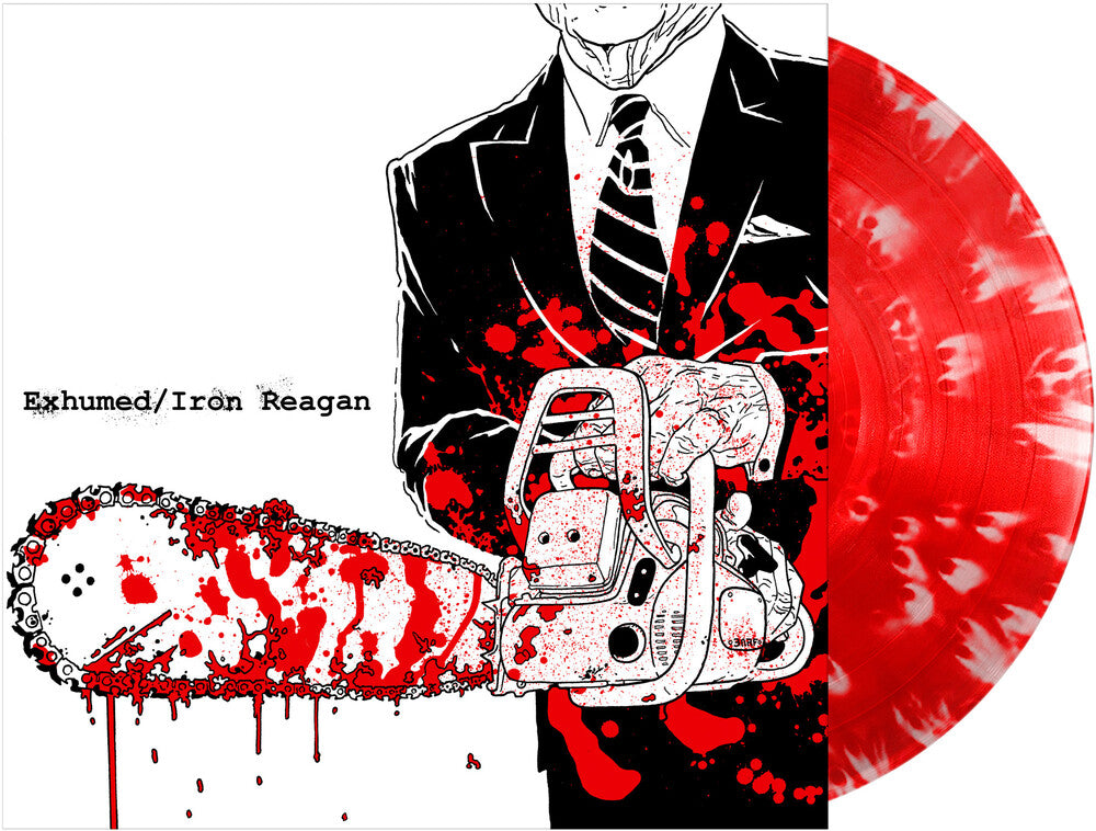 Exhumed / Iron Reagan - Exhumed / Iron Reagan [LP - Red/White Splatter]