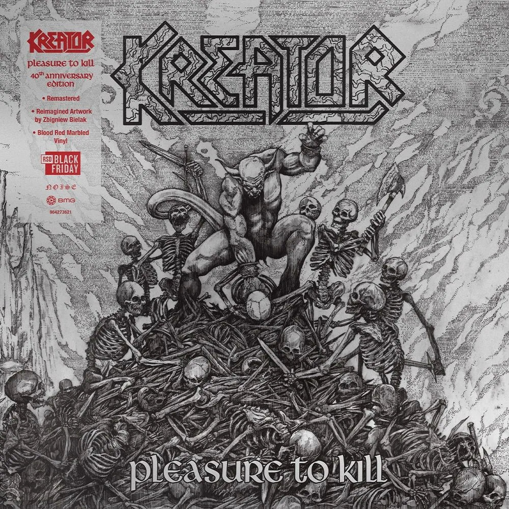 Kreator - Pleasure to Kill (40th Anniversary) [LP - Blood-Red Marbled]