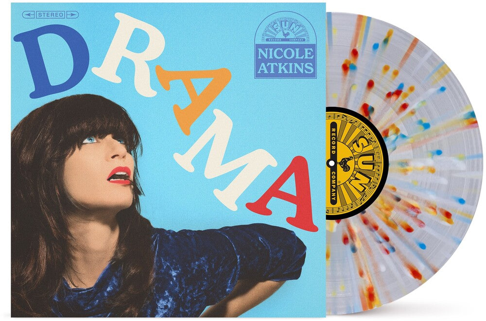 Nicole Atkins - Drama [LP - Red/Blue/Yellow Splatter]