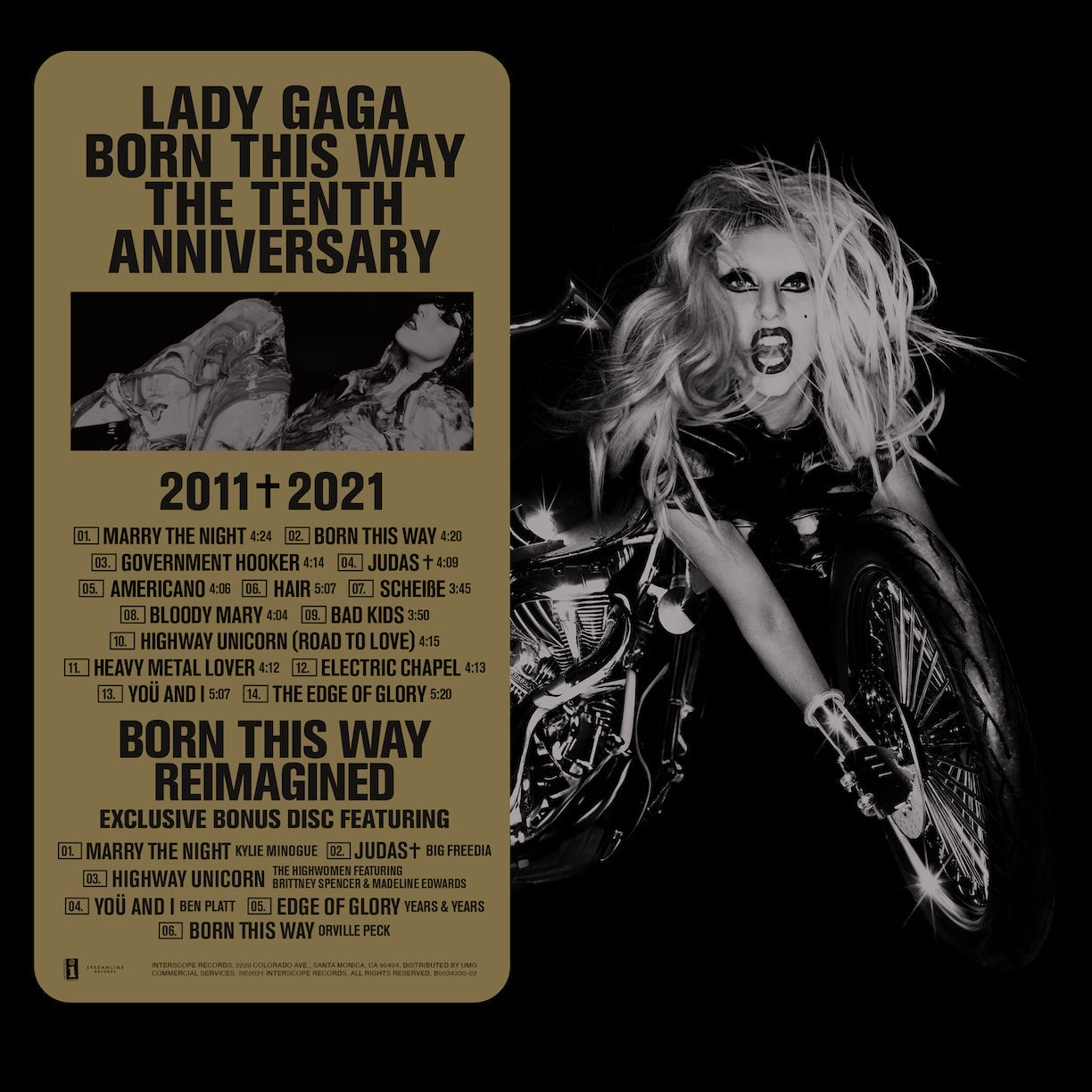 Lady Gaga - Born With Way (10th Anniversary) [3xLP]