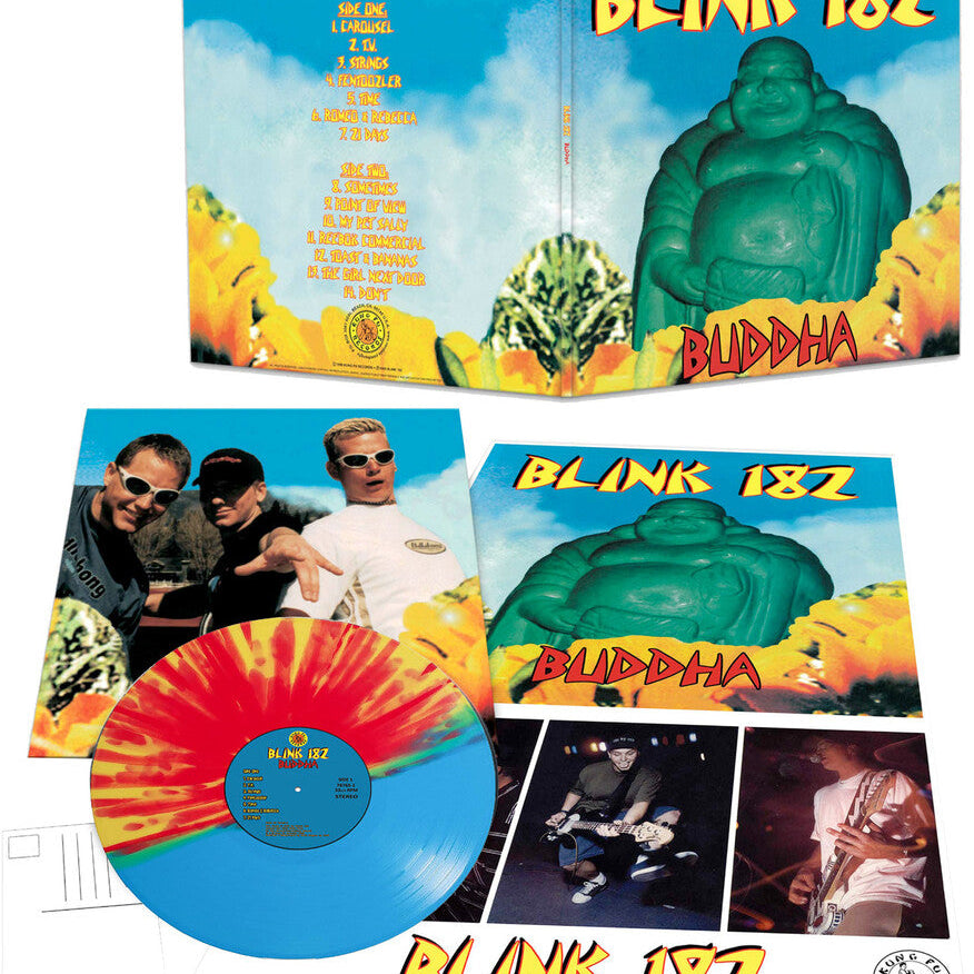 blink-182 - Buddha [LP - Blue/Red/Yellow Splatter]