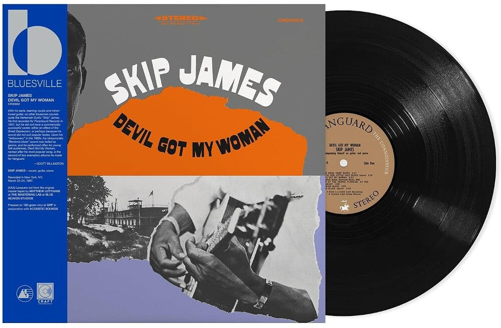 Skip James - Devil Got My Woman (Bluesville Acoustic Sounds) [LP]