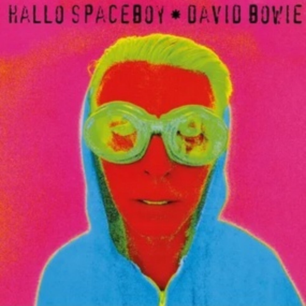 David Bowie - Hallo Spaceboy [LP - Fluorescent Pink]