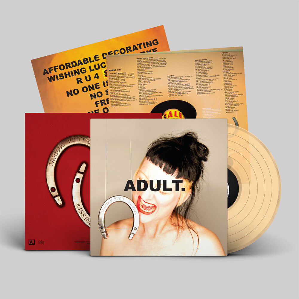 Adult. - Kissing Luck Goodbye [LP - Cream]