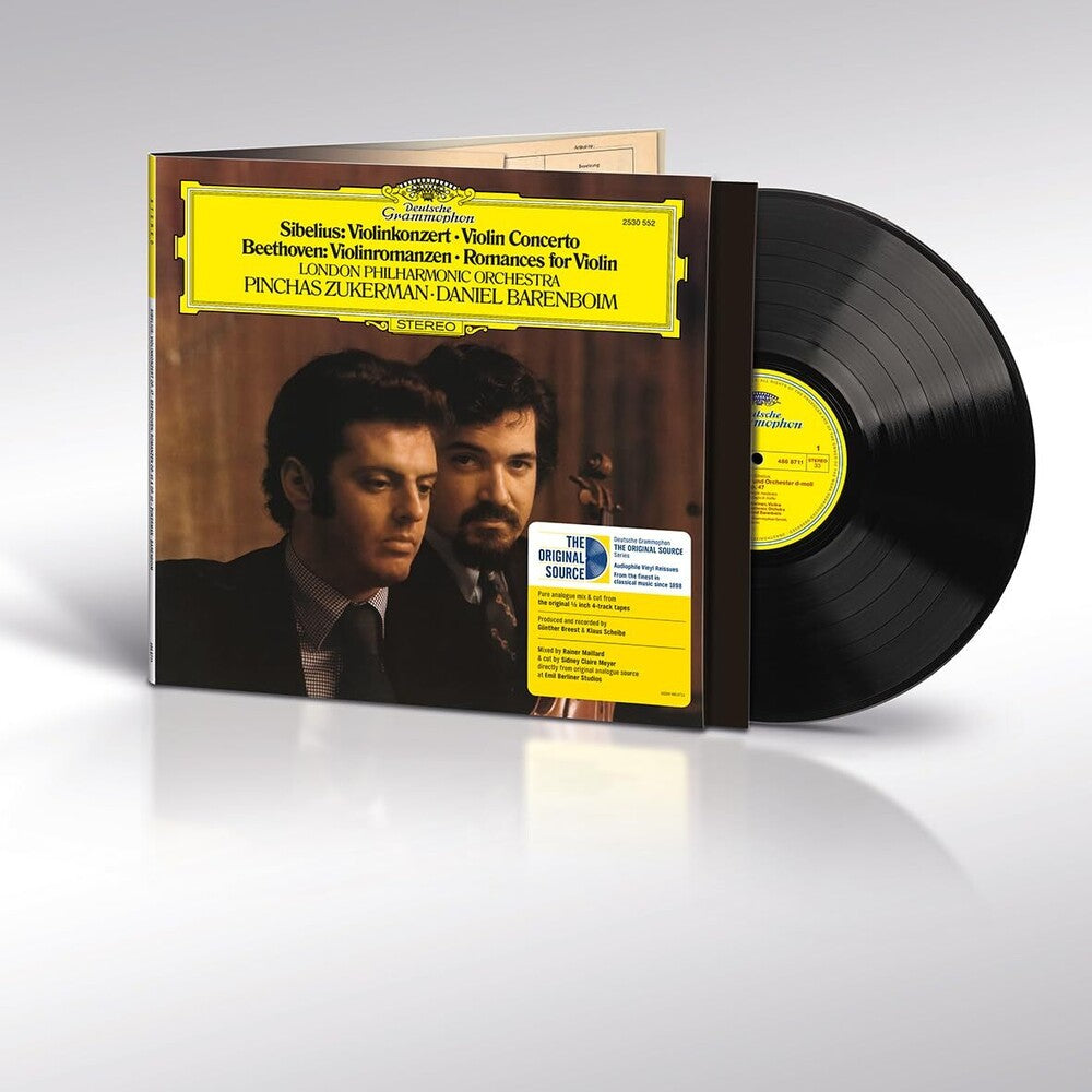 Pinchas Zukerman - Sibelius: Violin Concerto Beethoven: Romances [LP]