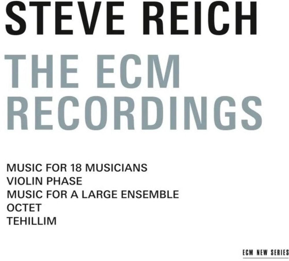 Steve Reich - Recordings on ECM [3xLP]