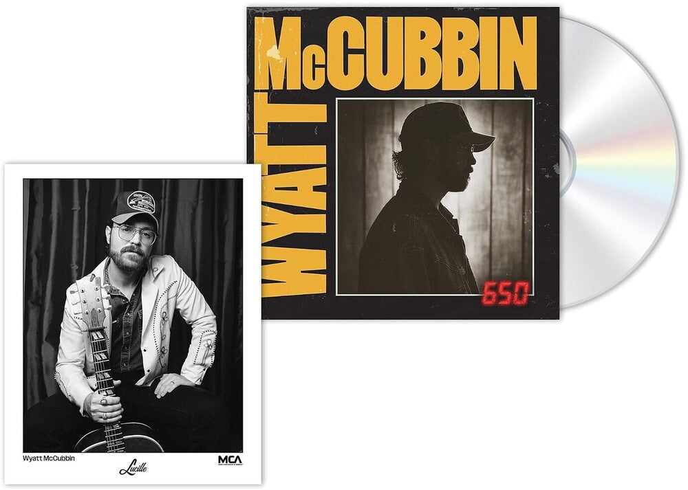 Wyatt McCubbin - 650 [CD - Autographed Star Signed]