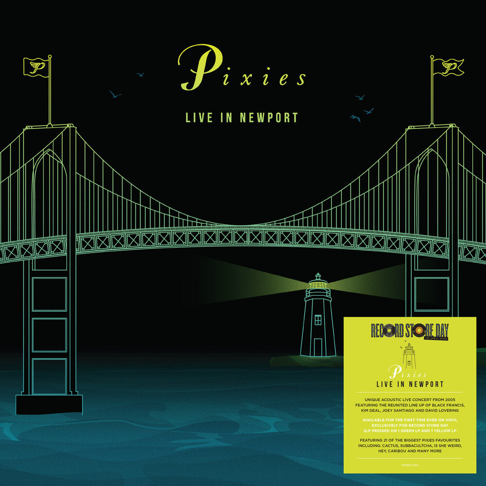 Pixies - Live in Newport [2xLP - Green & Yellow]