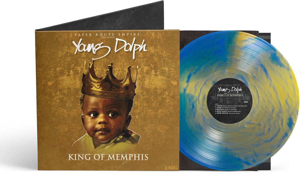 Young Dolph - King of Memphis (10th Anniversary) [LP - Royalty Blue/Gold]