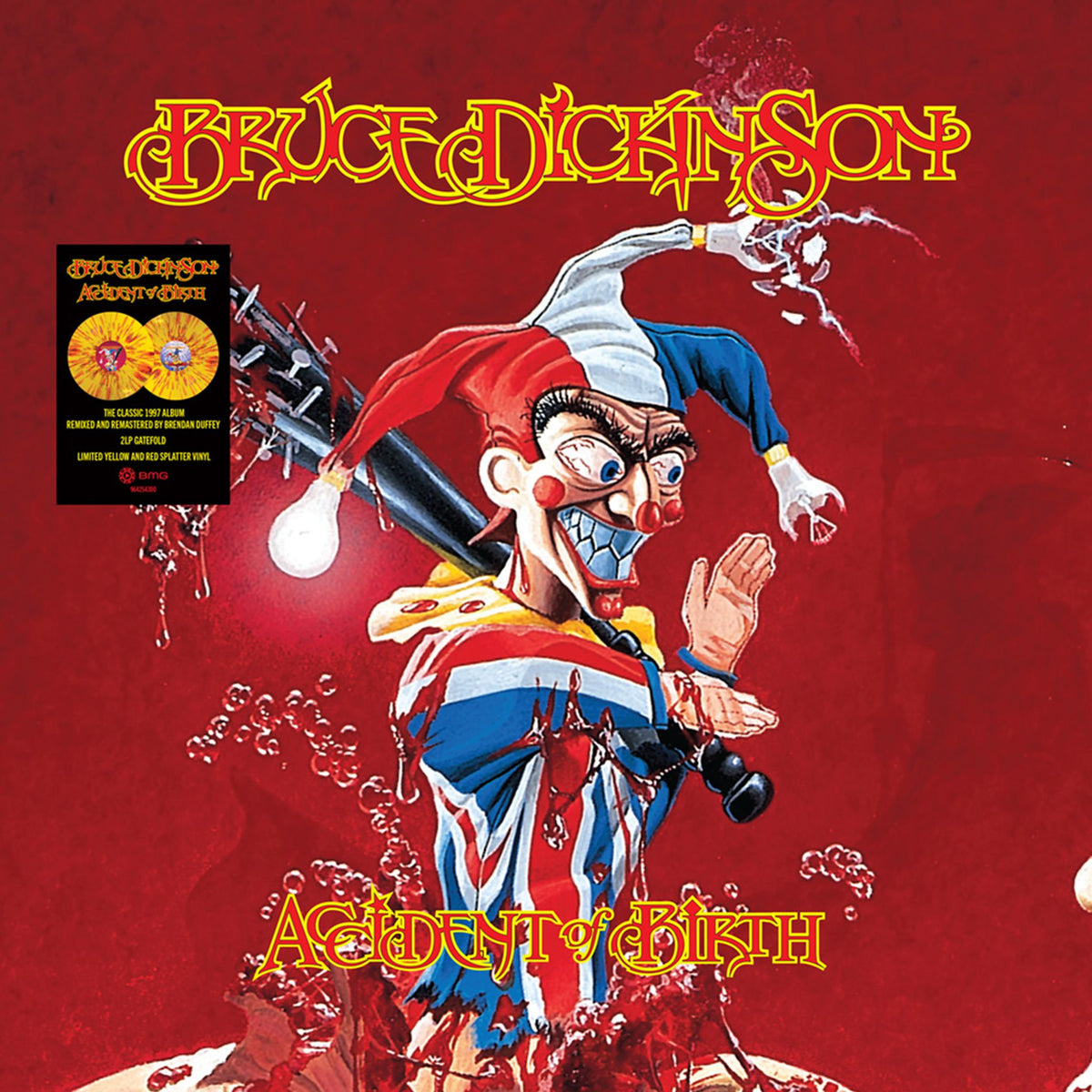 Bruce Dickinson - Accident of Birth [2xLP - Red/Yellow Splatter]