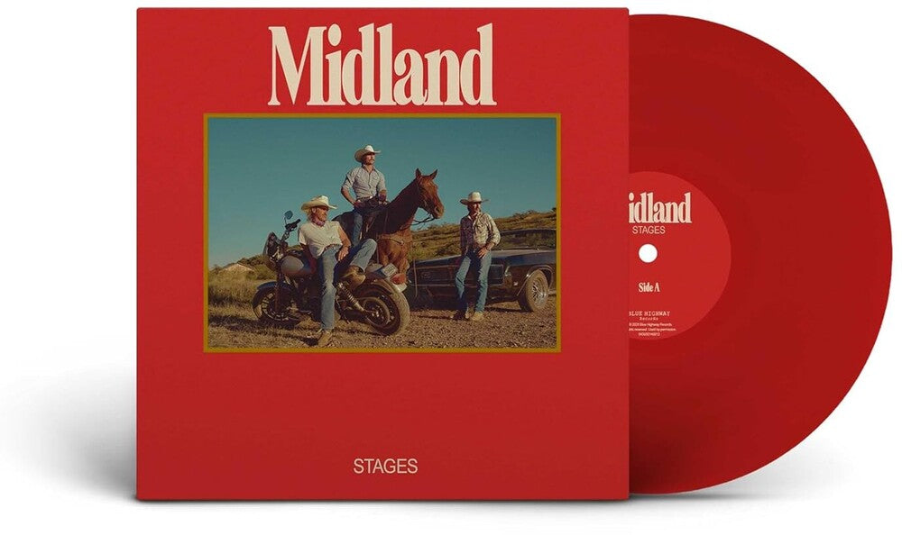 Midland - Stages Transparent Red [LP - Red/Clear]