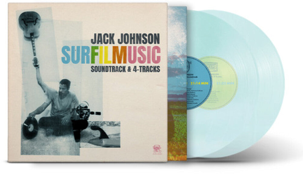 Jack Johnson - SURFILMUSIC (Soundtrack & 4-Tracks) [2xLP - Blue]