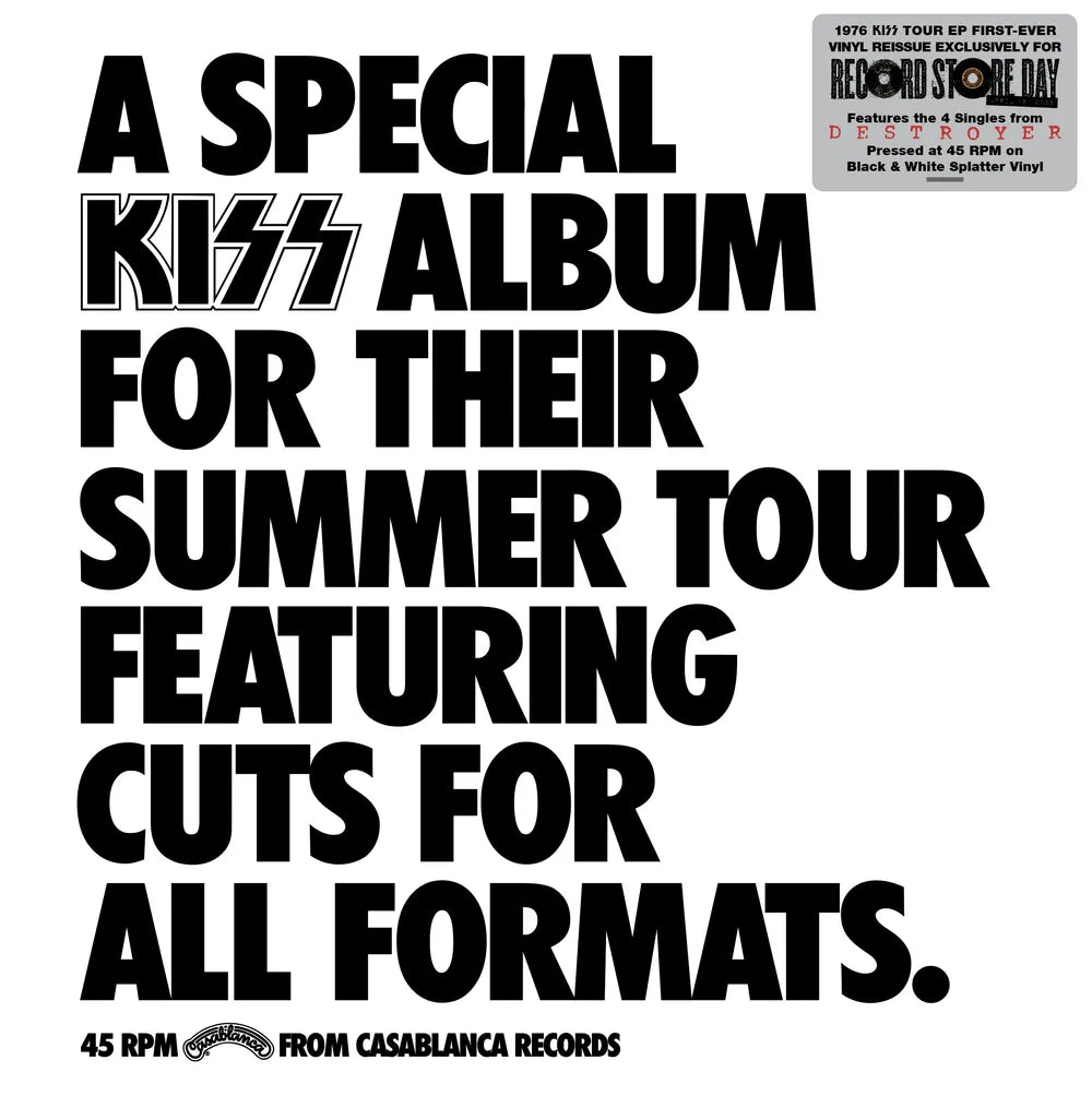 KISS - A Special KISS Tour Album [12" - Black/White Splatter]